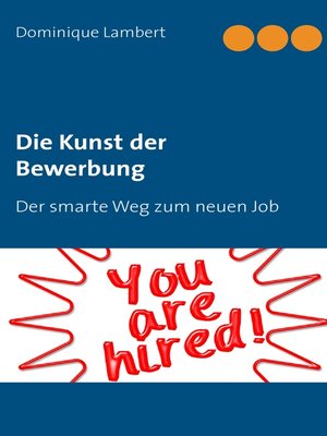 cover image of Die Kunst der Bewerbung